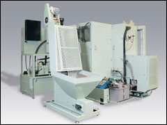 The back of Roll Plastic Process Machinery
